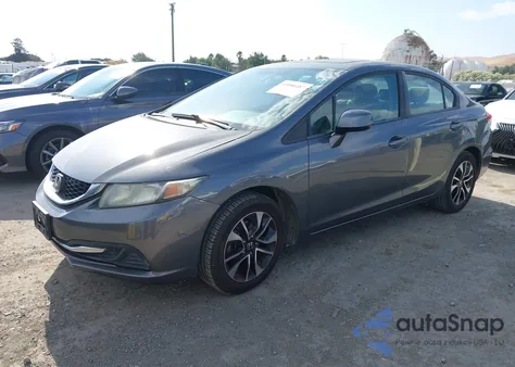 2013 Honda Civic Ex из США, поврежденный, VIN 19XFB2F84DE225029